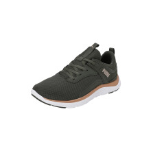 Puma Dam Softride Remi Wns Mörk Olive-Vit-Guld Löparskor - 4 Uk (37884612)