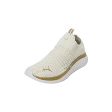 Puma, Dam, Softride Pro Echo Slipon Mol, Varm Vit-Alp Snö-Guld, Löparskor, 3Uk(31089102)