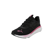 Puma, Dam, Softride Pro Echo Consonance, Svart-Rosa-Vit, Löparskor, 3Uk, (31091303)