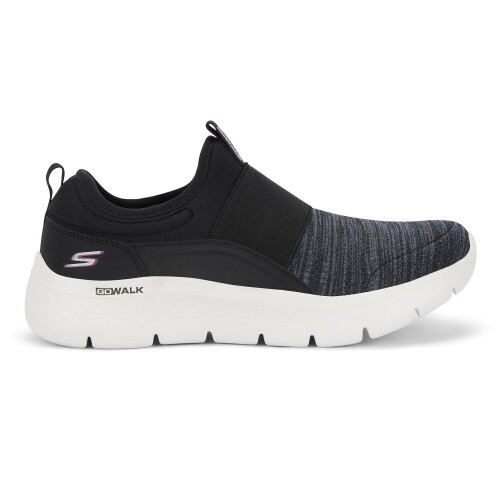 Skechers Skechers Dam Go Walk Flex Svart Vita Gåskor