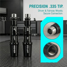 2pcs Shaft Sleeve Adapter 0.335 Tip Shaft Adapter Sleeve for M3 M4 M5 M6SIM
