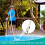 2 Pack Heavy Duty Pool Pole Hanger, Wall Mount Pool Telescopic Pole Bracket, Rust Proof Fixed Holder B 8