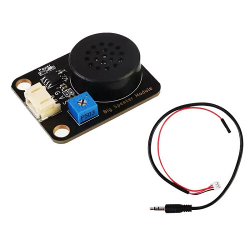 Audio Amplifier Module, 3W Mono Class D, High SNR, Compatible for ESP32, Raspberry Pi, 1