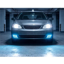 For 2005-2008 LED Daytime Running Lights Front Bumper Lights Turn Signal Lights Accessories