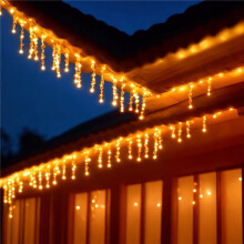 300PCS Gutter Hang Hooks Christmas Lights Ornament Hook Light Clips for Hanging Xmas Decoration Outside String Lights