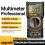 SZ818 PRO Digital Multimeter Type-C Charging AC/ Resistance Capacitor Frequency Detection Electrical Universal Meter 2