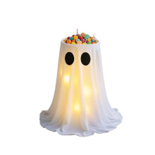 Ghost Halloween Candy Bowl, Adjustable 55-100cm Outdoor Yard Decoration Prop