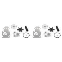2X Water Pump Impeller Repair Kit for Outboard 8hp 9.9hp Ship Marine Boat Engine Part 68T-W0078-00 68T-44352-00