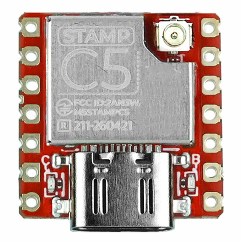 For M5Stack M5StampC5 Module with 2.54 Header Pin Internet of Things (IoT)