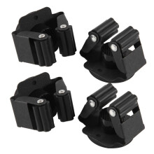 8pcs Magnetic Mop Broom Holder Strong Broom Mop Holder Wall Mounted Suitable for Garage Kitchen Laundry Workshop