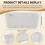 2 onE Pull-Out Closet Shelf, Kitchen Pull-Out Closet Basket Organizer, Pull-Out Drawers, Storage Basket 7