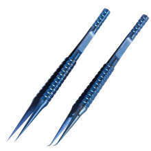 2pcs Ultra-Precision 0.15mm Titanium Alloy Tweezers for Phone IC Chip Repair
