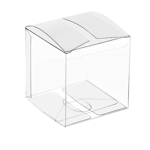 500Pcs Clear Plastic Boxes for Gifts Pvc Packing Box Gift Packaging Transparent Candy Box Wedding Gift Boxes 1