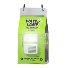 LED-Salzwasser-Notlampe, Tragbare Campinglampe, Wasserdichte Salzwasserlampe für Outdoor-Camping