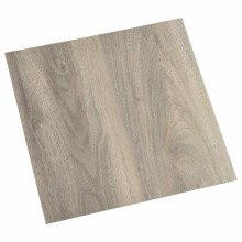 vidaXL Selbstklebende Bodenplanken Schwarz und Holz 30,5 x 30,5 cm