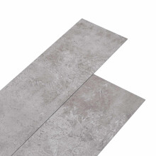 vidaXL Selbstklebende PVC-Bodenplanken Erdgrau 30,5 x 61 cm 28 Stk.