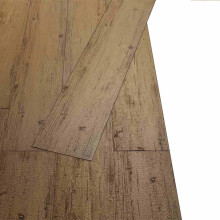 vidaXL Selbstklebende PVC-Bodenplanken Walnussbraun 30,5 x 61 cm