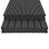 VidaXL vidaXL Terrassendiele 6 stk. Schwarz WPC 4