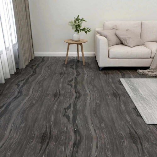 VidaXL vidaXL Bodenplanken Dunkelgrau 5,11 m² 55 Stk. PVC