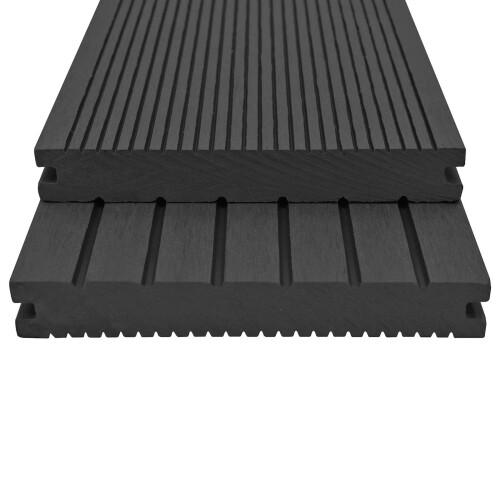 VidaXL vidaXL Terrassendiele 4 stk. Schwarz WPC