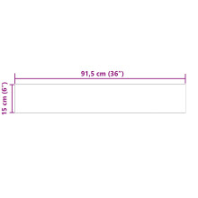 vidaXL Selbstklebende Bodenbelagsdiele Naturbraun 4,46 m² 32 Stk. PVC