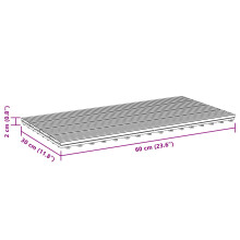 vidaXL Terrassenfliese 6 stk. Braun 60 x 30 cm WPC