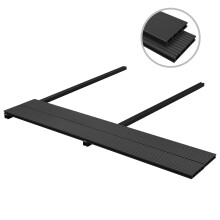 vidaXL Terrassendiele 6 Stk. Anthrazit WPC