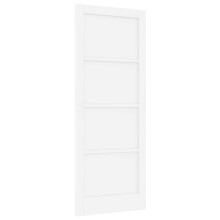 vidaXL Interior Tür 83 x 211 cm Sperrholz Weiß