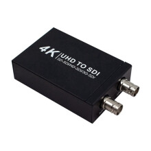 Convertidor -Compatible A SDI de Doble Canal 4K UHD Soporta Detección Automática de Formato -SDI/HD-SDI/3G-SDI Extensor