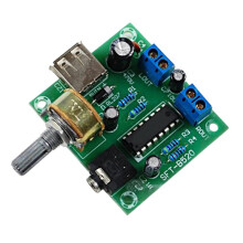 Power Amplifier Board 5W+5W HiFi Two-Channel PM2038 5V USB Supply Power Audio Amplifier