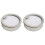 Post-Filter Vacuum Filter Compatible with  Mijia P30 E204 Vacuum Cleaner Replacement Filter Parts 2PCS 1
