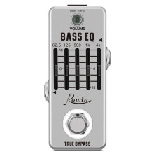 Rowin LEF-317B Bas EQ Pedal 5 Band Equalizer Pedaler för Basgitarr med 5 Band Grafisk Storlek Äkta Bypass 18dB Drop Ship