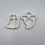 Ghosts Shapes Halloween Cookie Cutters Set Kitchen Accessories Cookie Baking Mold Plastics DIY  Cookie Cutters 3