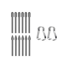 Stylusspets för Tab S7/S8/S9+ S23 Note20 Utbytbar Touch Stylus S Pen Spets med Klämma