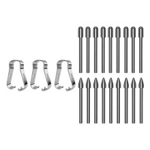 Bytbar Stylus Spets för Tab S7/S8/S9+ S23 Note20 Touch Stylus S Pen Spets med Klämma