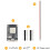 Scheda di Sviluppo 2 Pezzi T7-C5 ESP32-C5--1 Supporta Wi-Fi6 BLE5 Thread/Zigbee SoC Modulo A 32 Bit 7