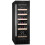 CDA CDA 19 Bottle Capacity Single Zone 30cm Freestanding Under Counter Win CFWC304BL 2