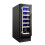 CDA CDA 19 Bottle Capacity Single Zone 30cm Freestanding Under Counter Win CFWC304BL 3