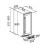 CDA CDA 19 Bottle Capacity Single Zone 30cm Freestanding Under Counter Win CFWC304BL 6