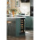 CDA CDA 19 Bottle Capacity Single Zone 30cm Freestanding Under Counter Win CFWC304BL 5