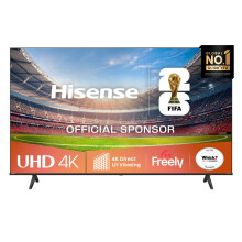 Hisense 55" Smart 4K Ultra HD LED TV A6QTUK HDR Dolby Vision Freeview Play WiFi