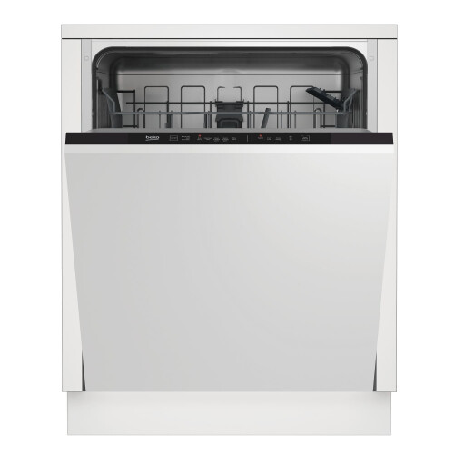 Beko Beko DIN15X20 Integrated Dishwasher – Quick&Shine Black Control Panel