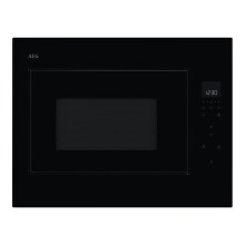 AEG 6000 Series Built-In Microwave 26L 900W, SteamSet, Touch-Open Door