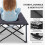 Double Camping Cot Bed, with Bag - Black 4