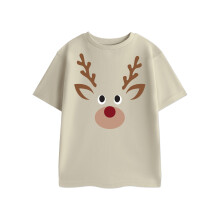 (9-10 Years) Show Me The Merch Short Sleeved T-Shirt (Unisex Beige)