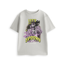 (7-8 Years) Monster High Short Sleeved T-Shirt (Girls Purple)