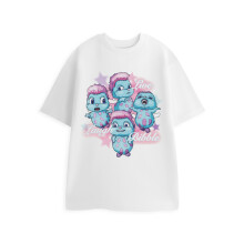 (XXX-Large) Barbie Short Sleeved T-Shirt (Womens White)
