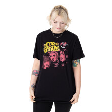 (Large) Scooby Doo Short Sleeved T-Shirt (Womens Black)