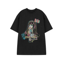 (XX-Large) Monster High Short Sleeved T-Shirt (Womens Black)