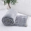 Faux Fur Mink Throw Sofa Bed Soft Warm Fluffy Blanket 150x200 Double Silver Grey 2